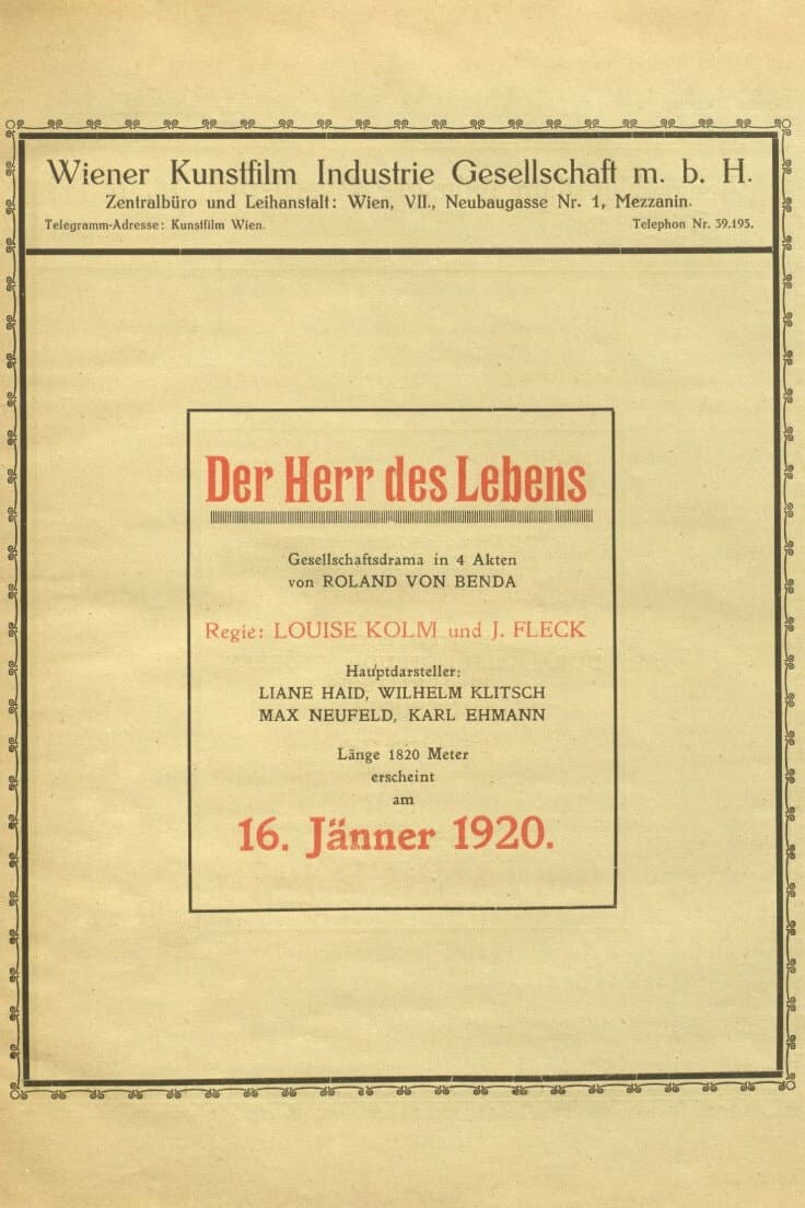 Der Herr des Lebens backdrop