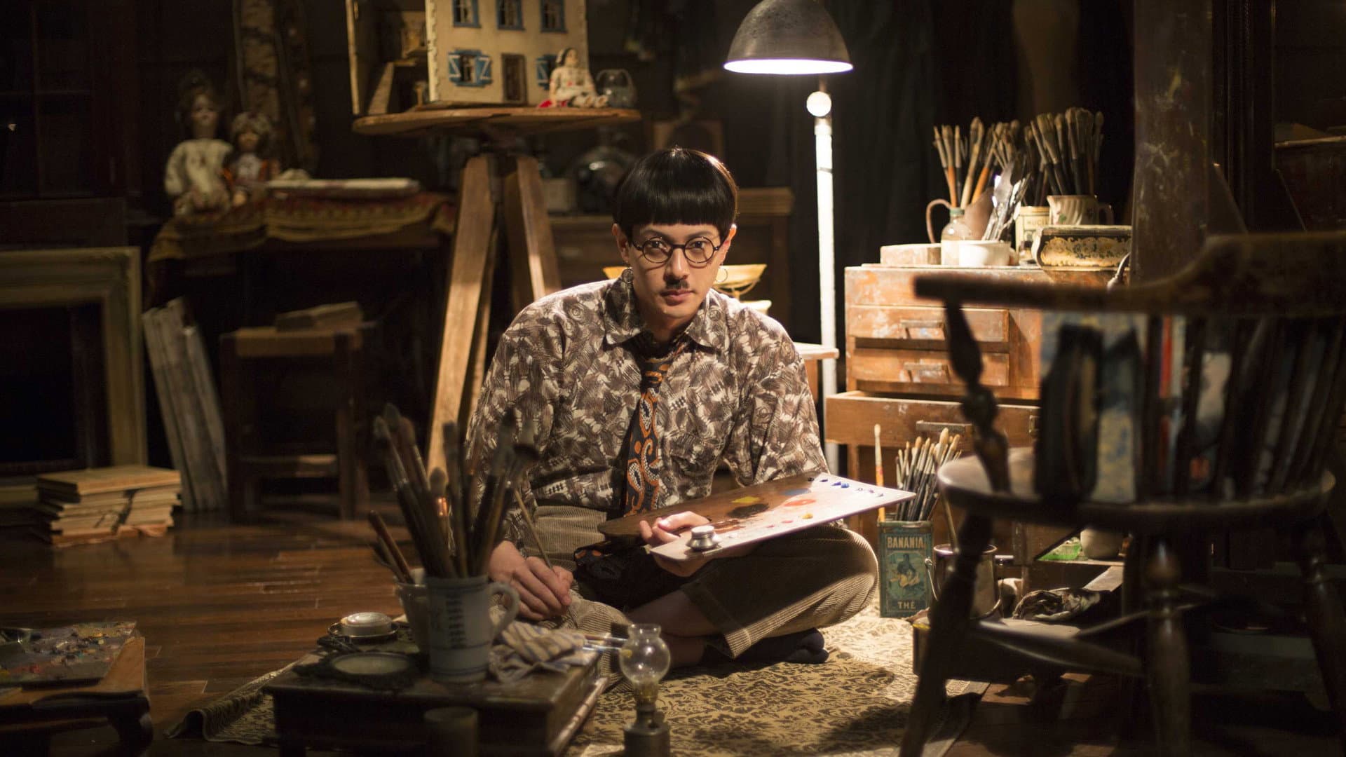 Foujita backdrop