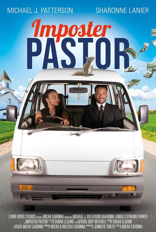 Imposter Pastor backdrop