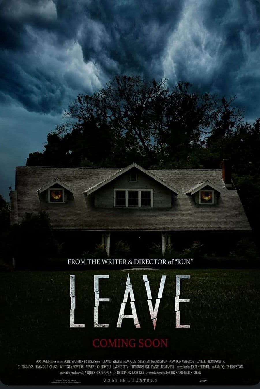 Leave backdrop