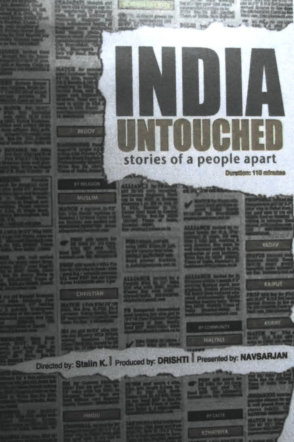 India Untouched: Stories of a People Apart backdrop
