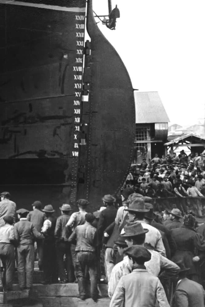 Launching of a Ship backdrop