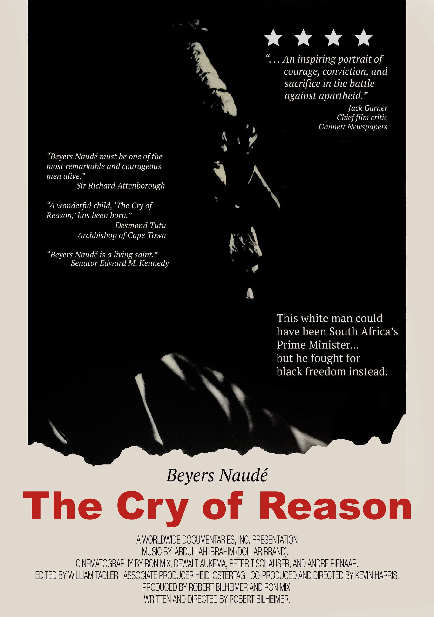 The Cry of Reason: Beyers Naude – An Afrikaner Speaks Out backdrop