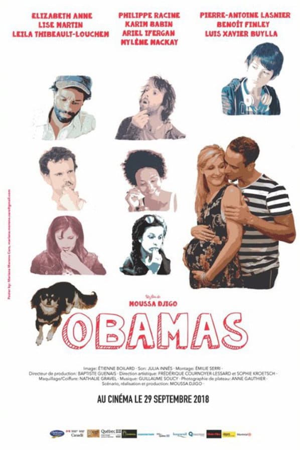 Obamas backdrop