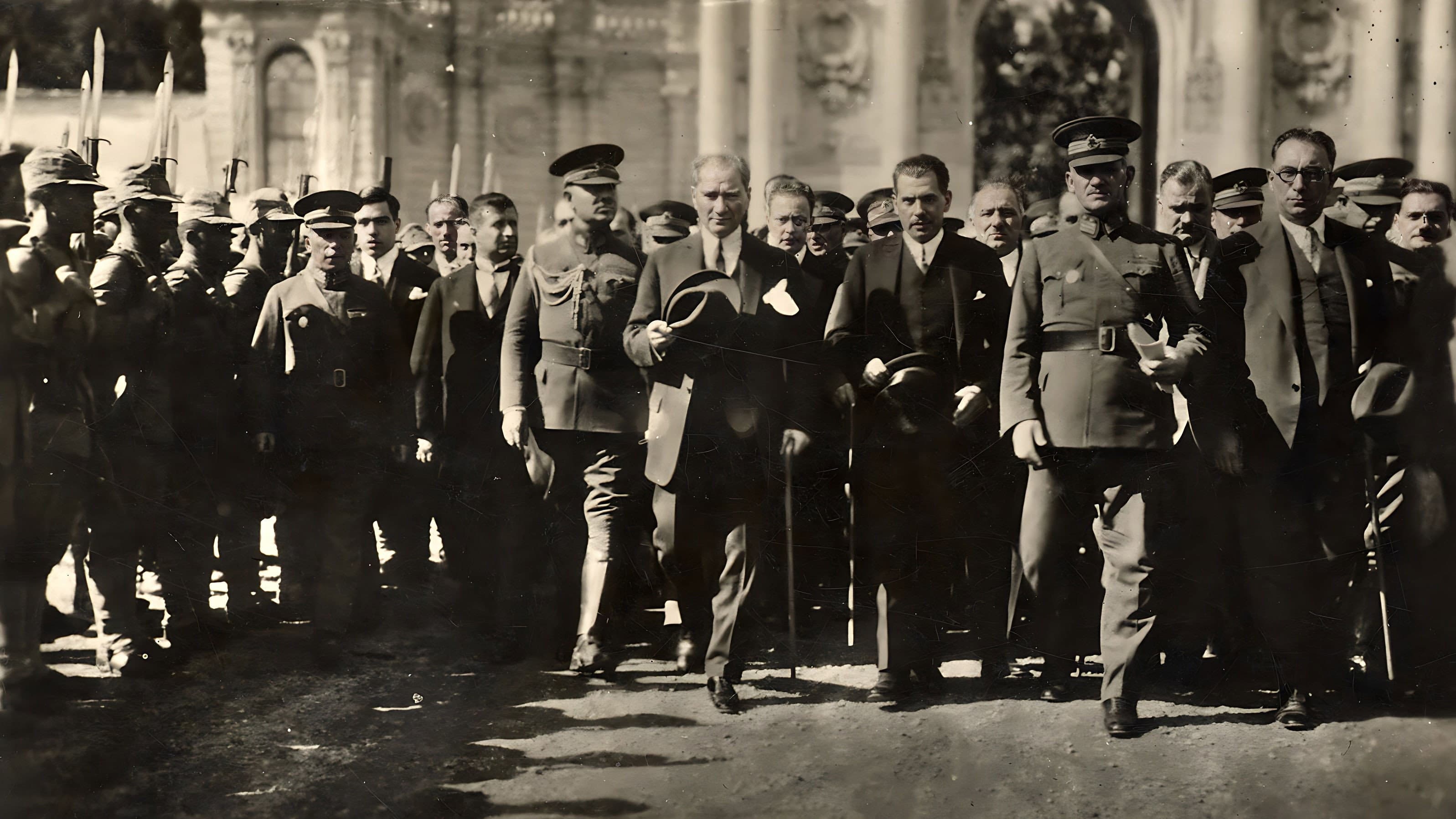 Atatürk backdrop