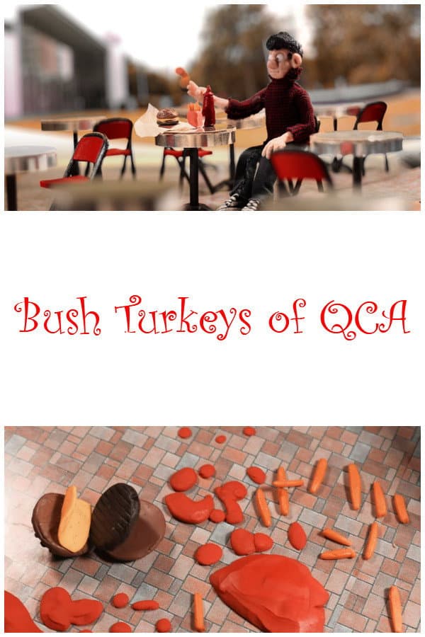 Bush Turkeys of QCA backdrop