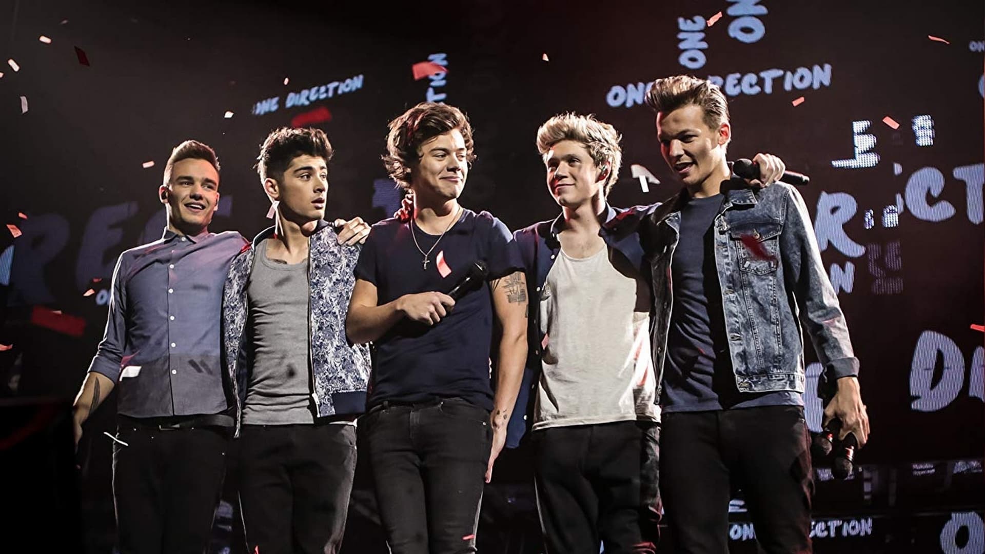 One Direction: This Is Us backdrop