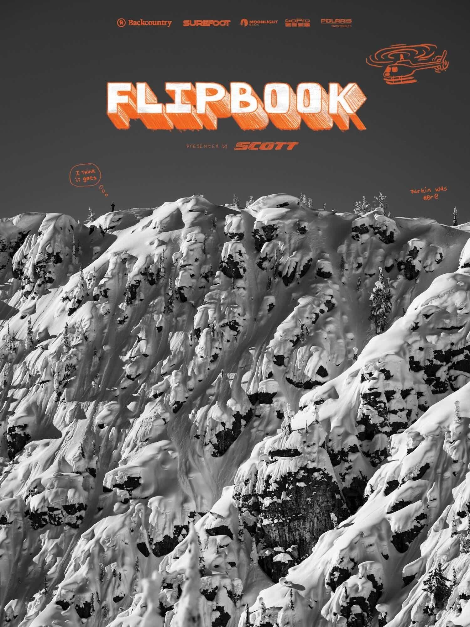 Flipbook backdrop