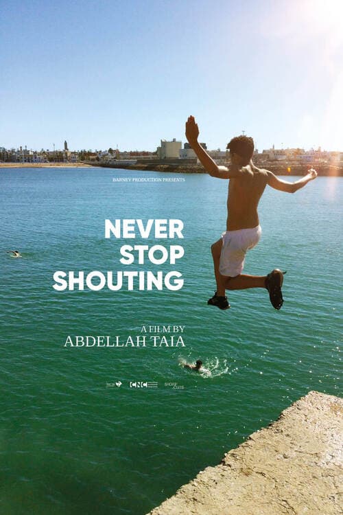 Never Stop Shouting backdrop