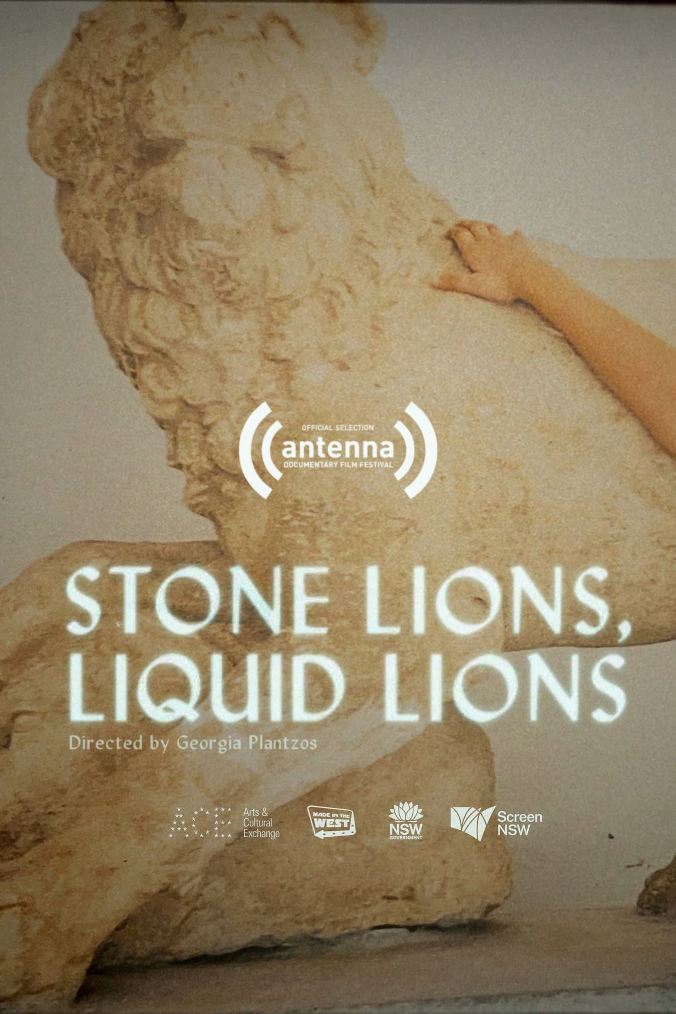 Stone Lions, Liquid Lions backdrop
