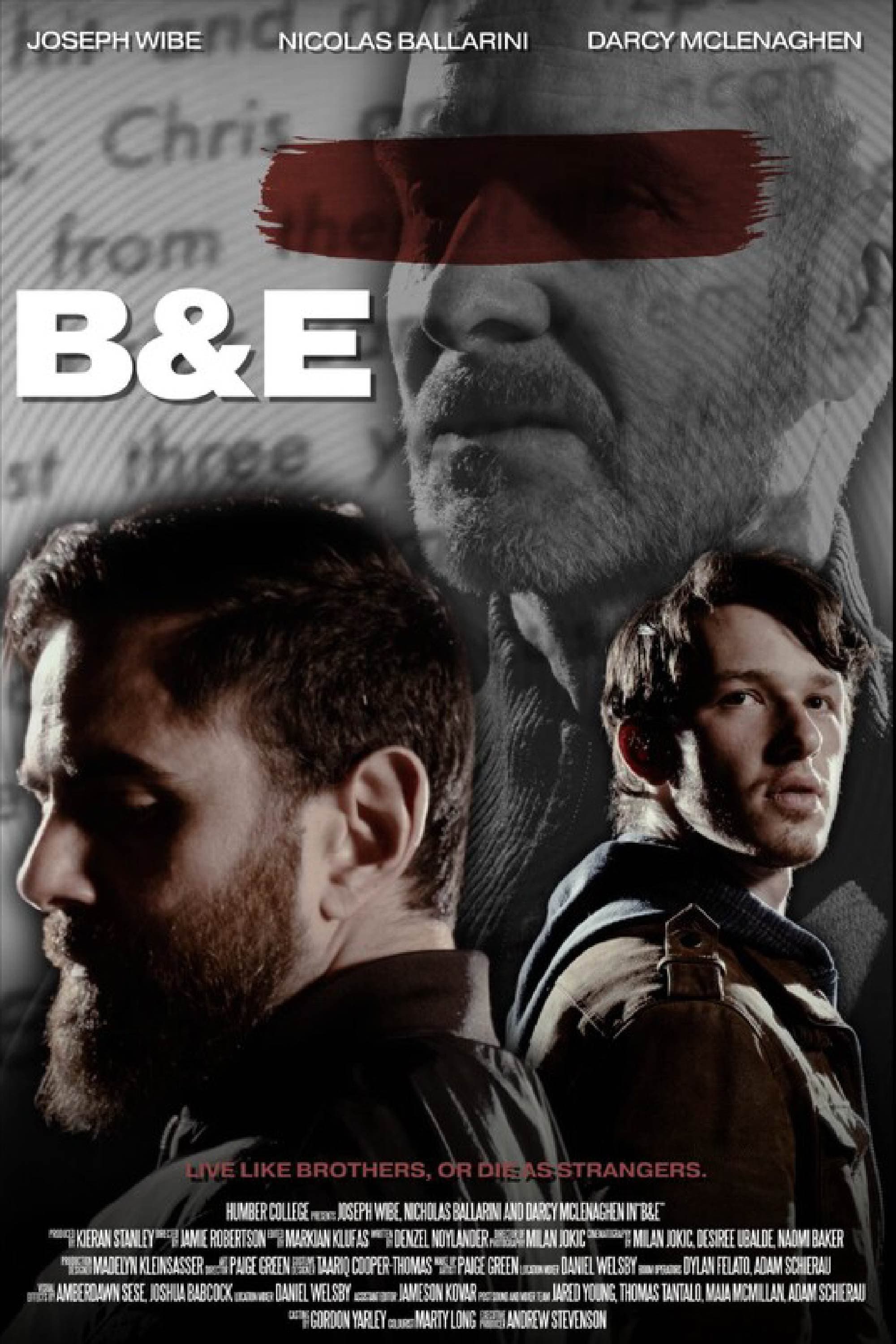 B&E backdrop