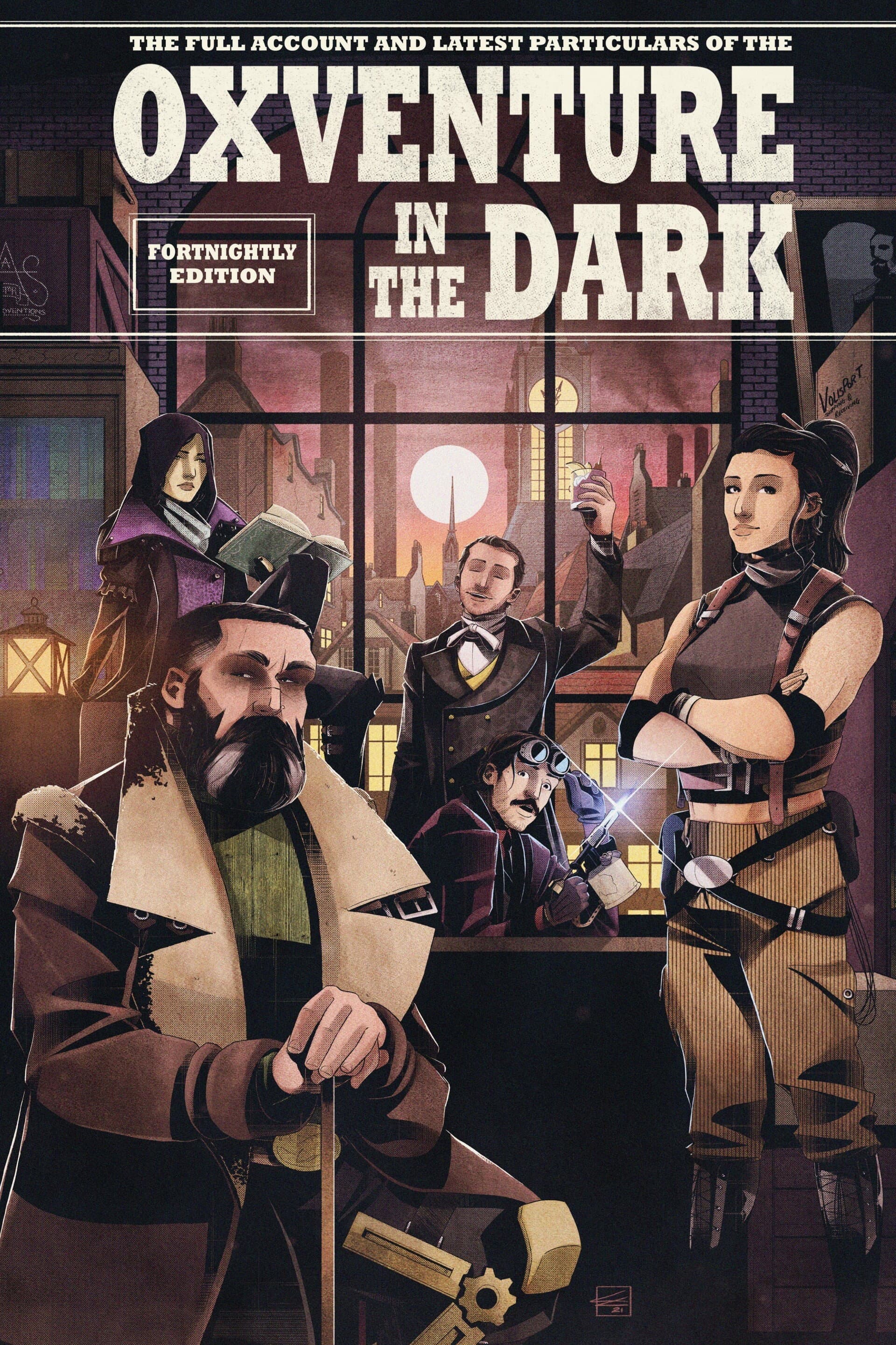 Oxventure Presents: Blades in the Dark backdrop