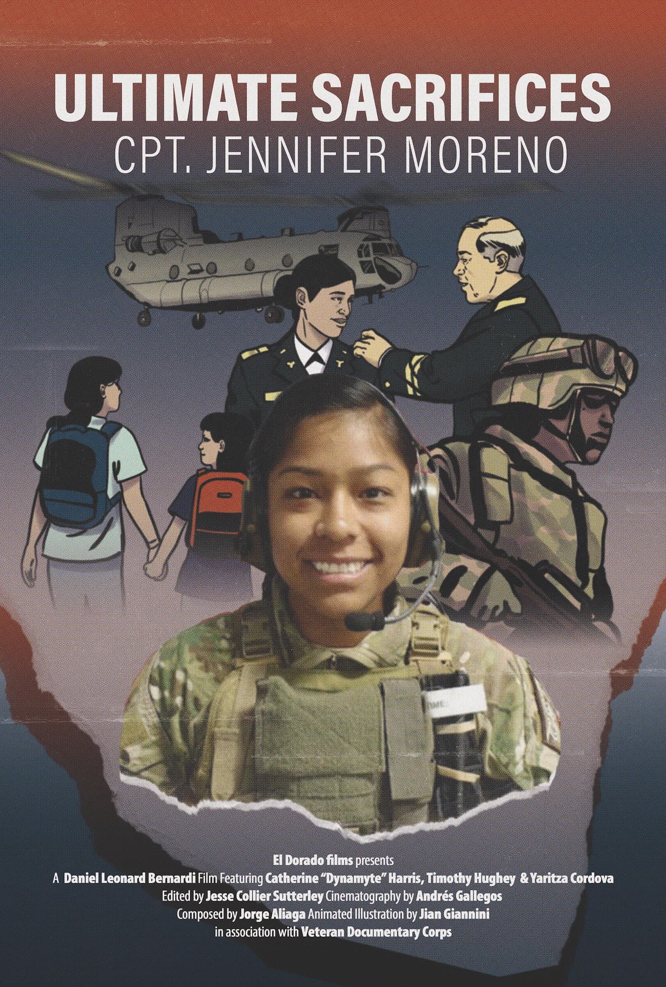 Ultimate Sacrifices: CPT. Jennifer Moreno backdrop
