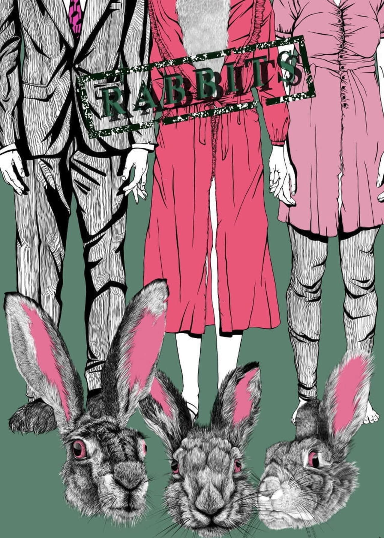 Rabbits backdrop