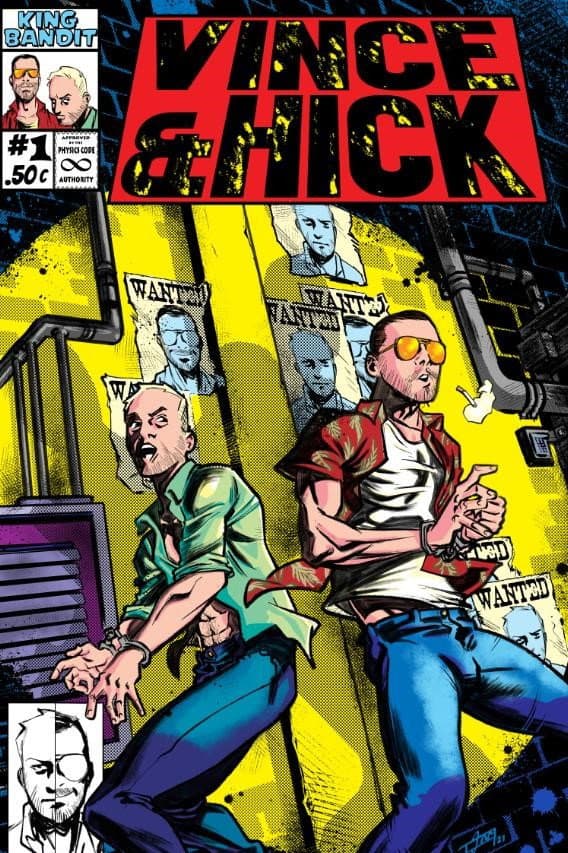 The Misadventures of Vince and Hick backdrop