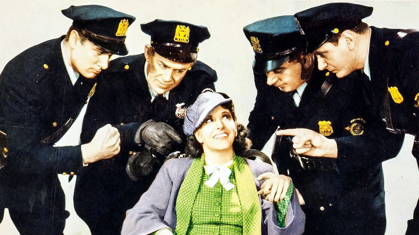 The Gracie Allen Murder Case backdrop