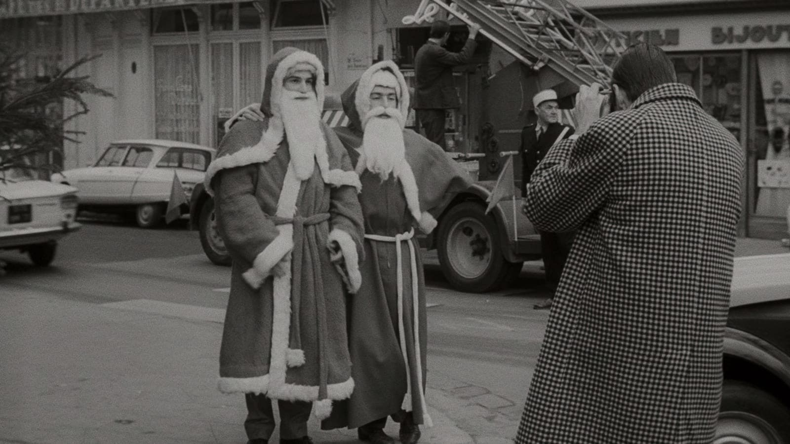 Santa Claus Has Blue Eyes backdrop