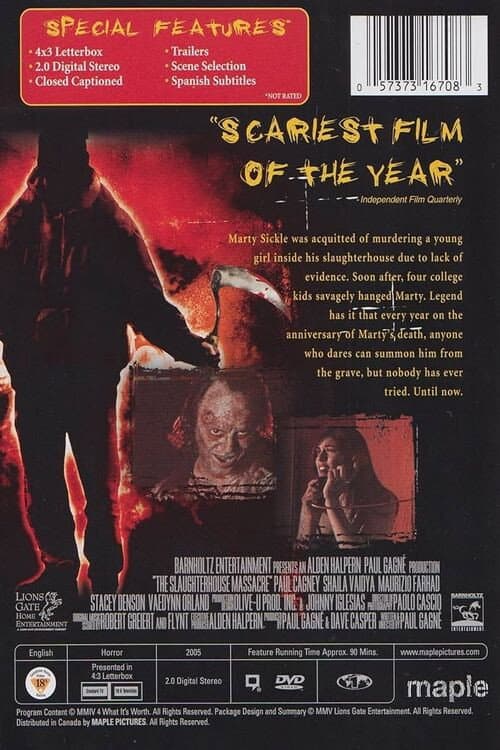 The Slaughterhouse Massacre backdrop