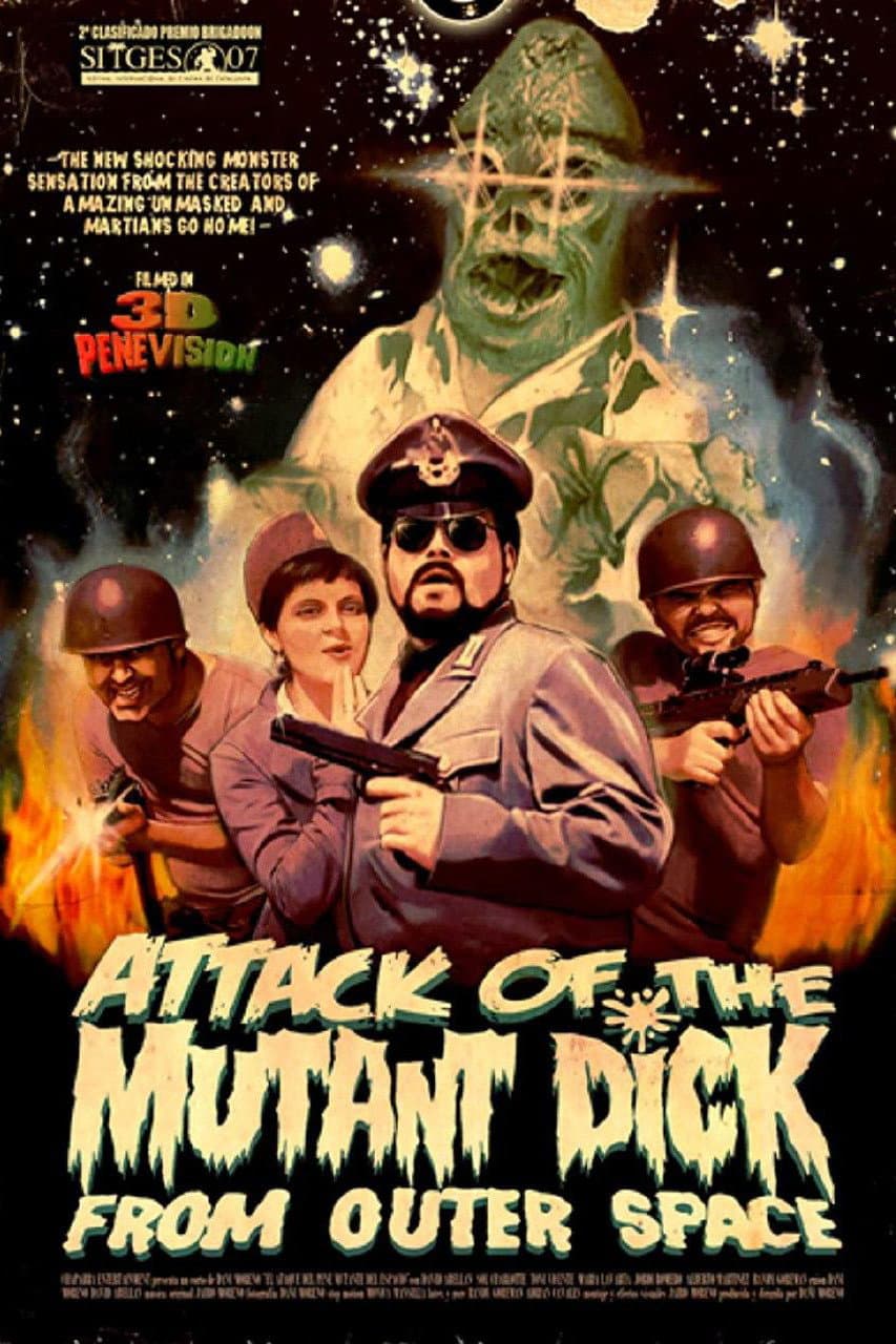 Attack of the Mutant Dick from Outer Space backdrop