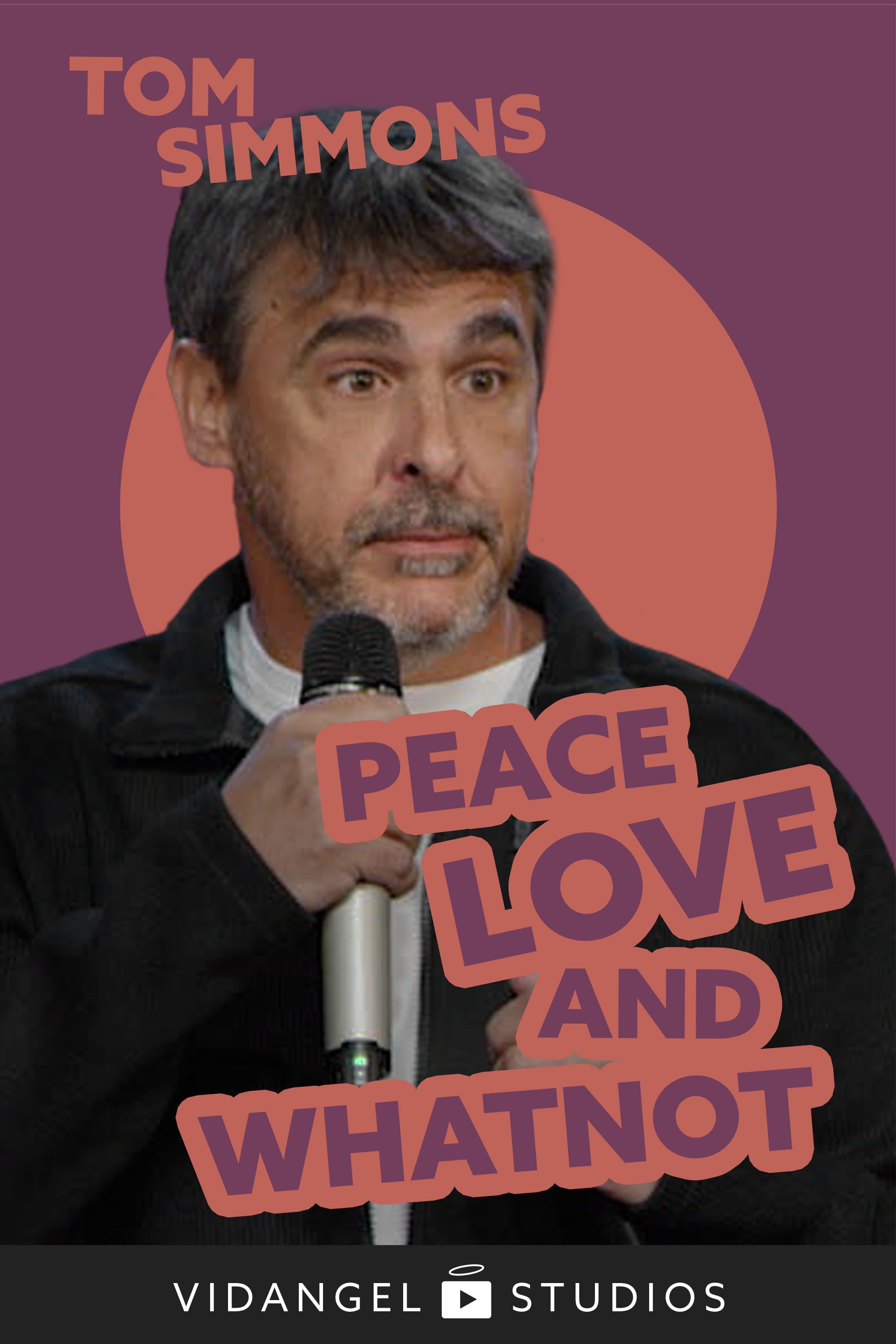 Tom Simmons: Peace Love and Whatnot backdrop