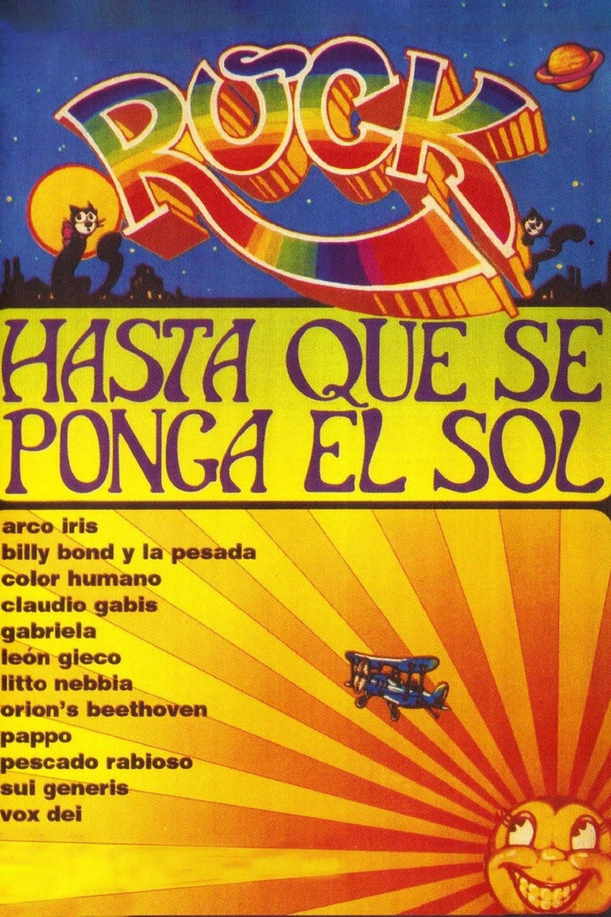Hasta que se ponga el sol backdrop