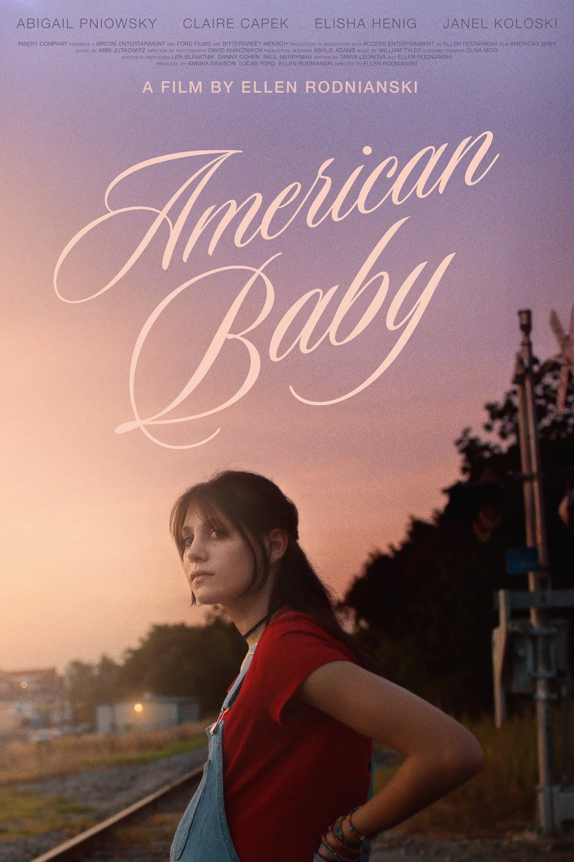 American Baby backdrop