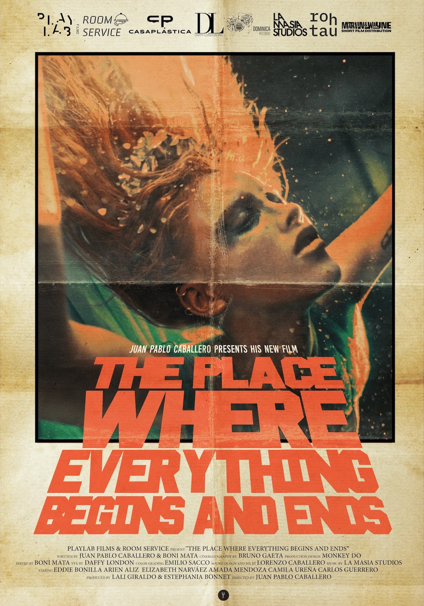 The Place Where Everything Begins and Ends backdrop