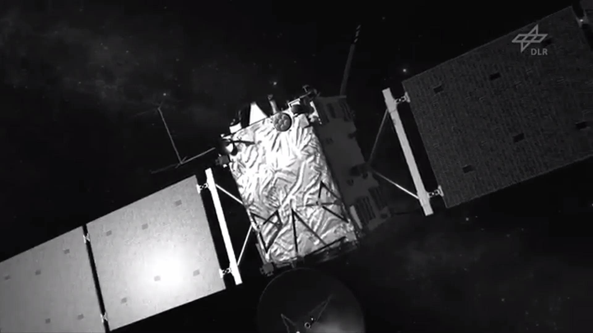 Rosetta's Final Mission backdrop