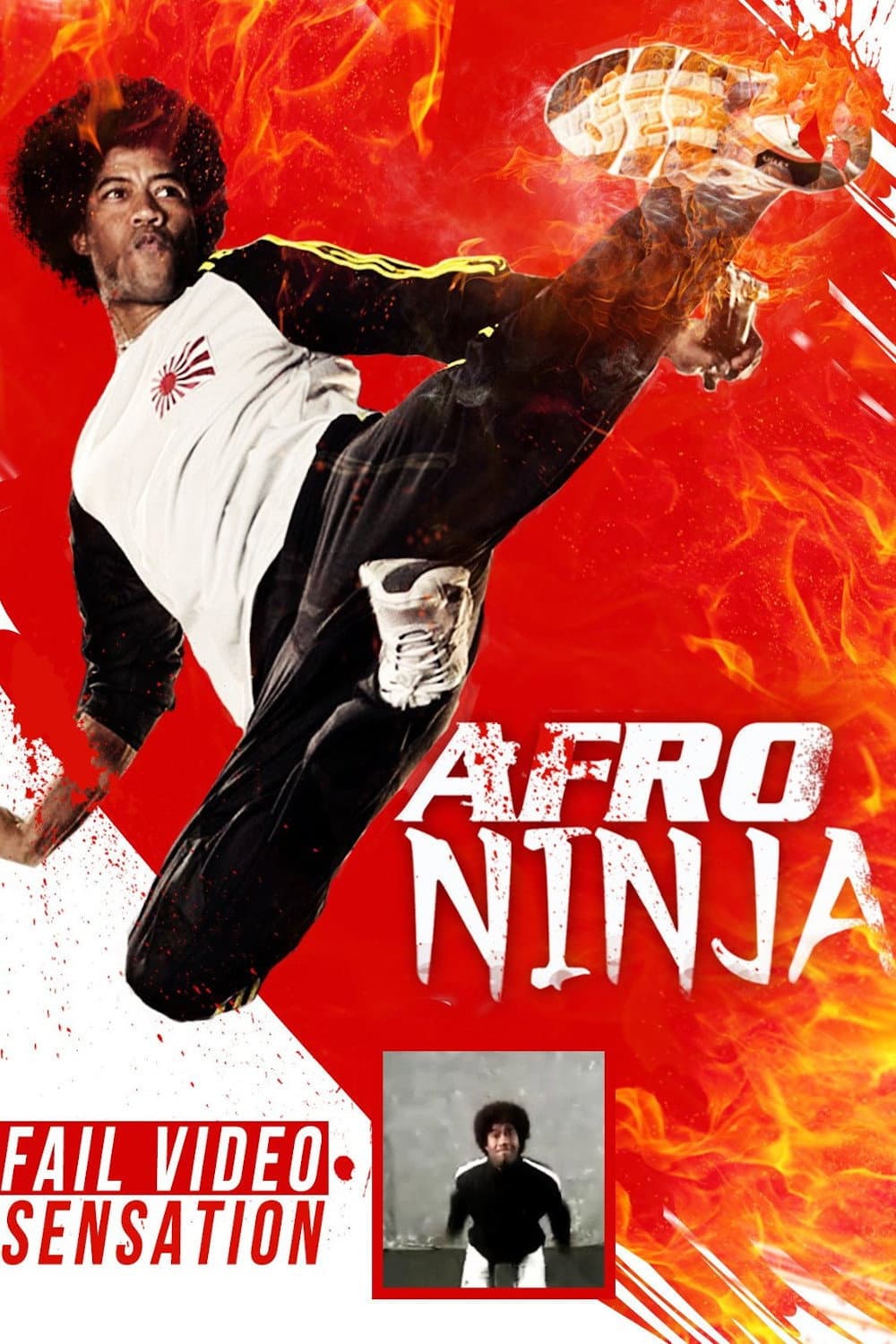 Afro Ninja backdrop