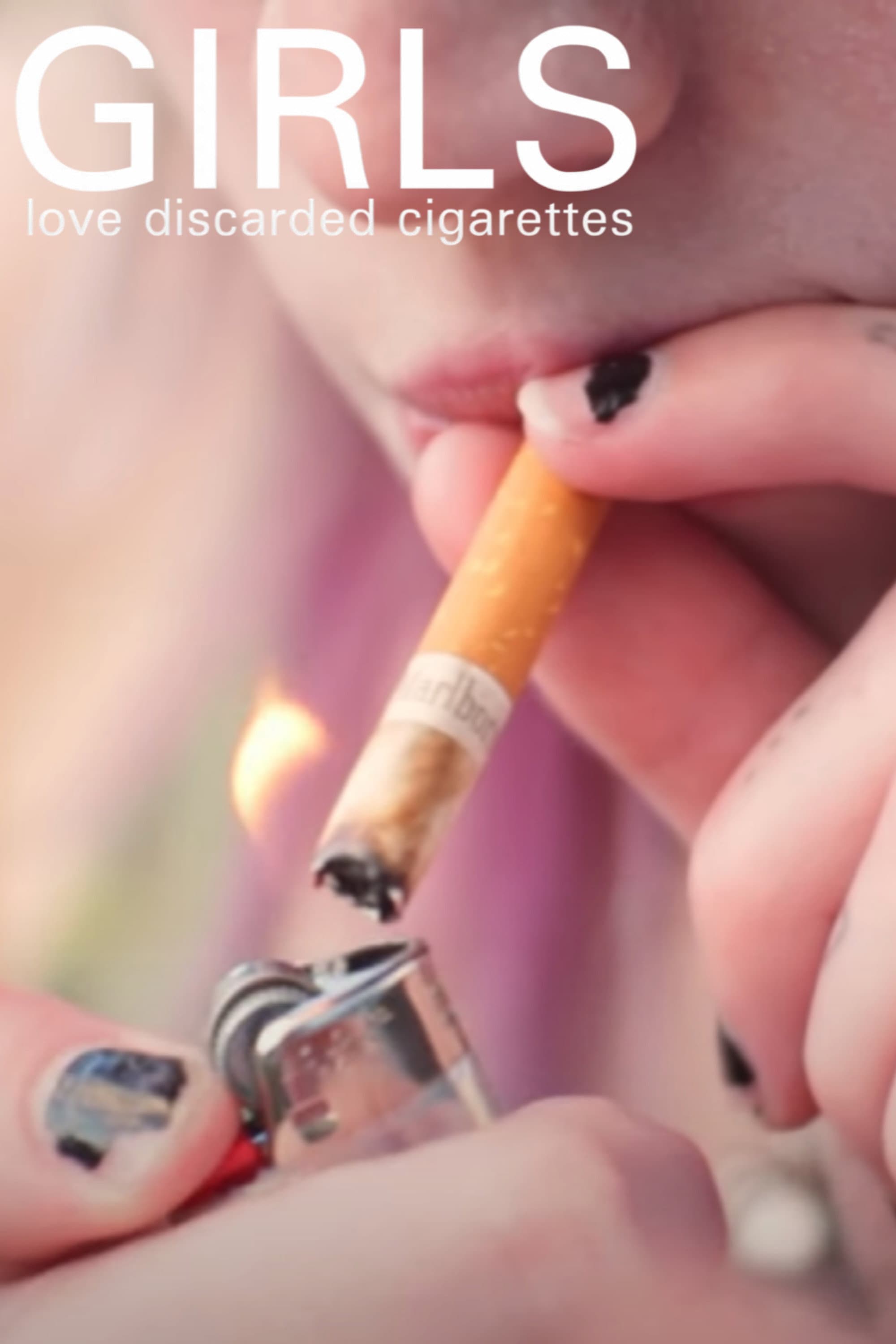 Girls Love Discarded Cigarettes backdrop