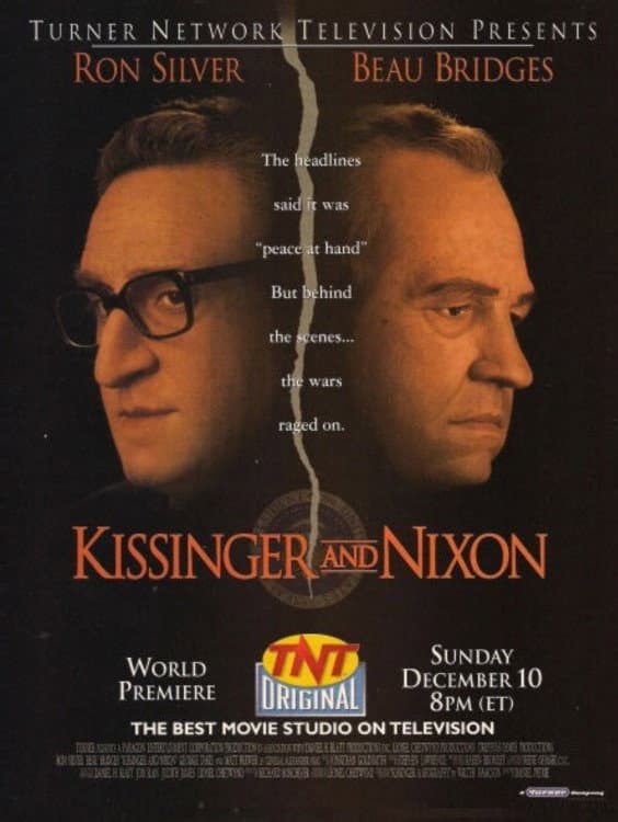 Kissinger and Nixon backdrop