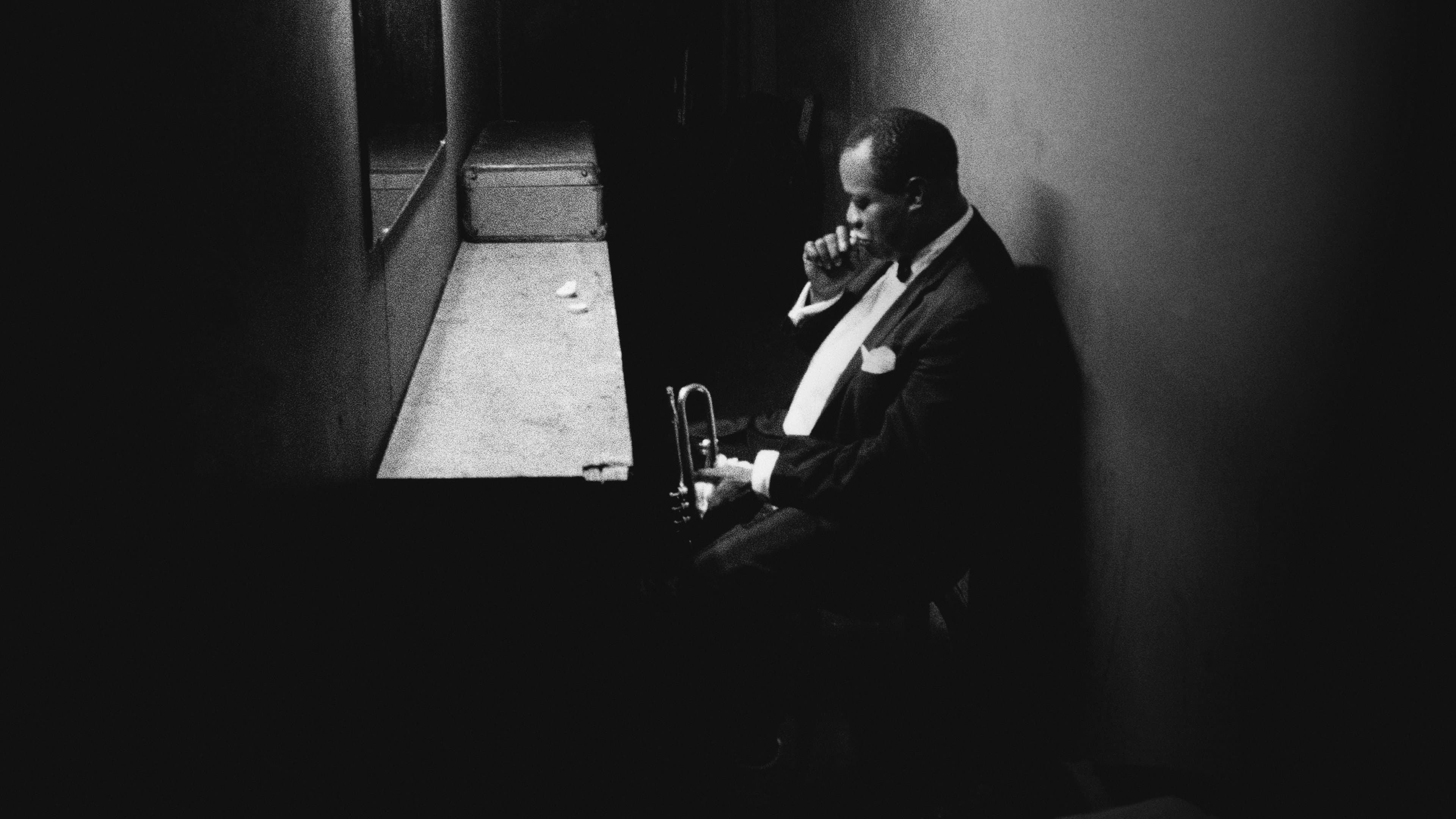 Louis Armstrong's Black & Blues backdrop