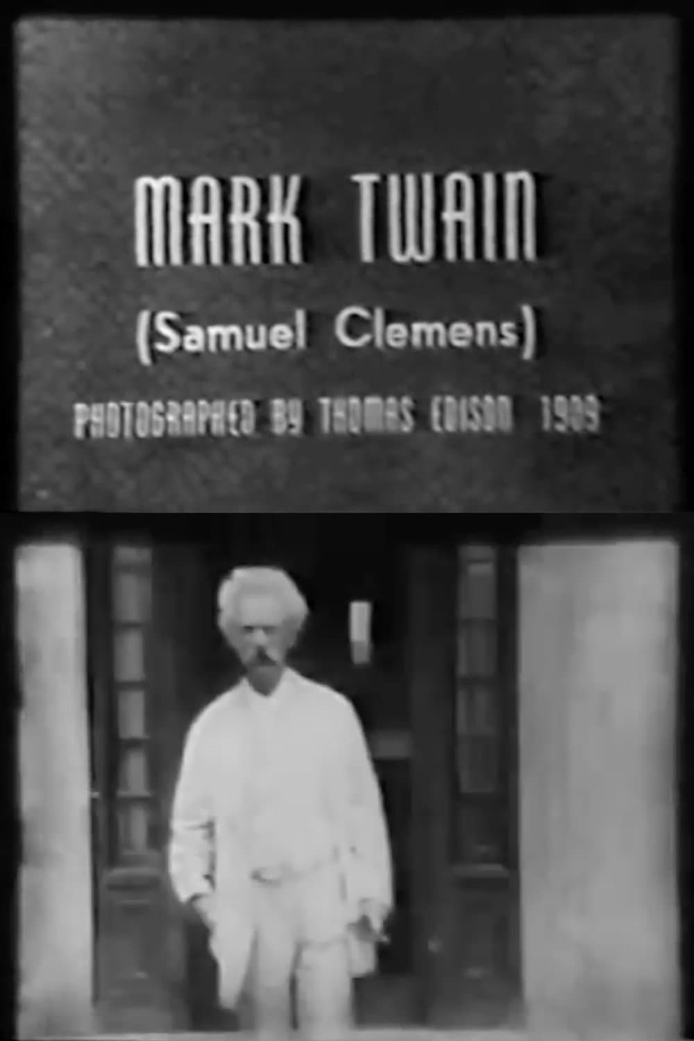 Mark Twain (Samuel Clemens) backdrop