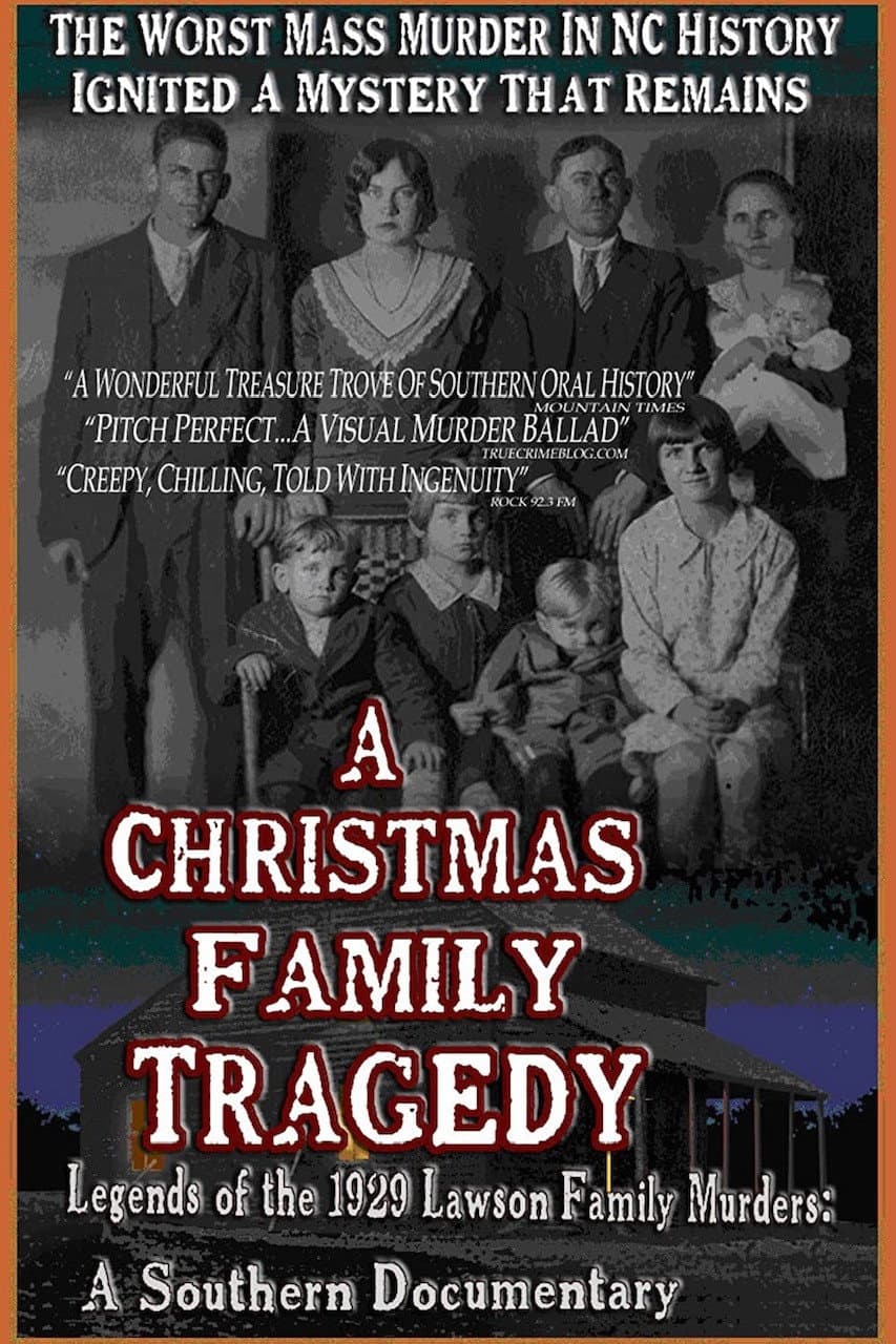 A Christmas Family Tragedy backdrop