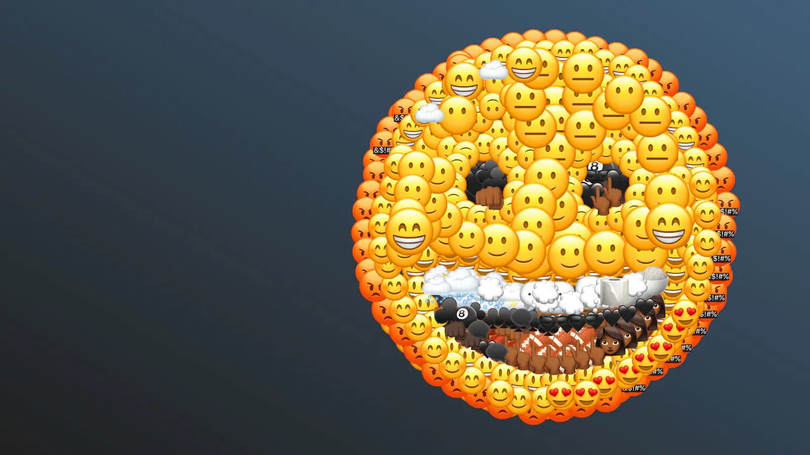 Émoji-nation backdrop