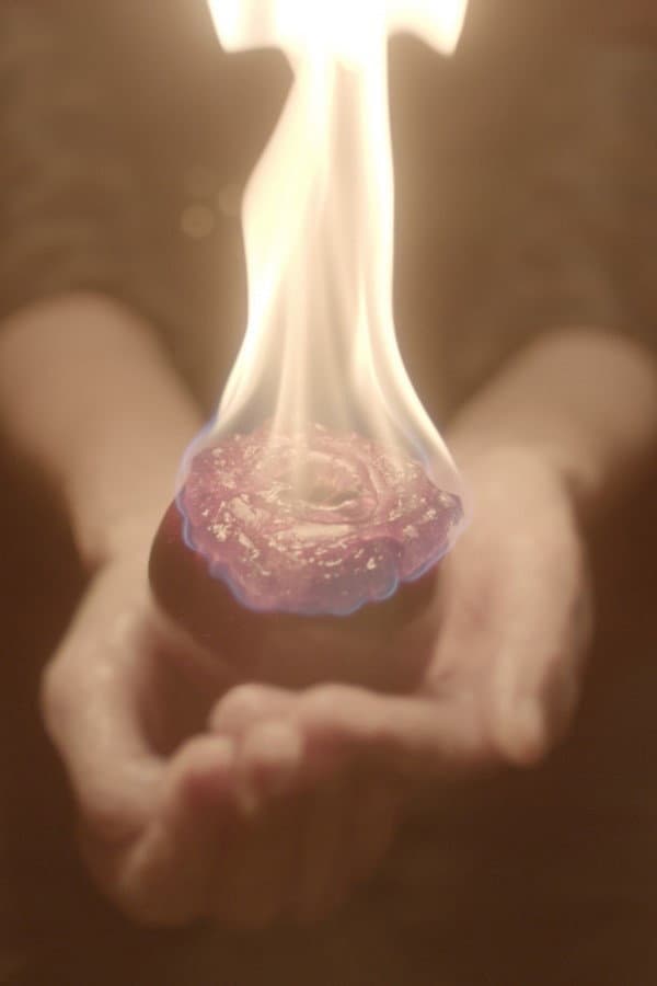 I Was Made From Burning Apples backdrop