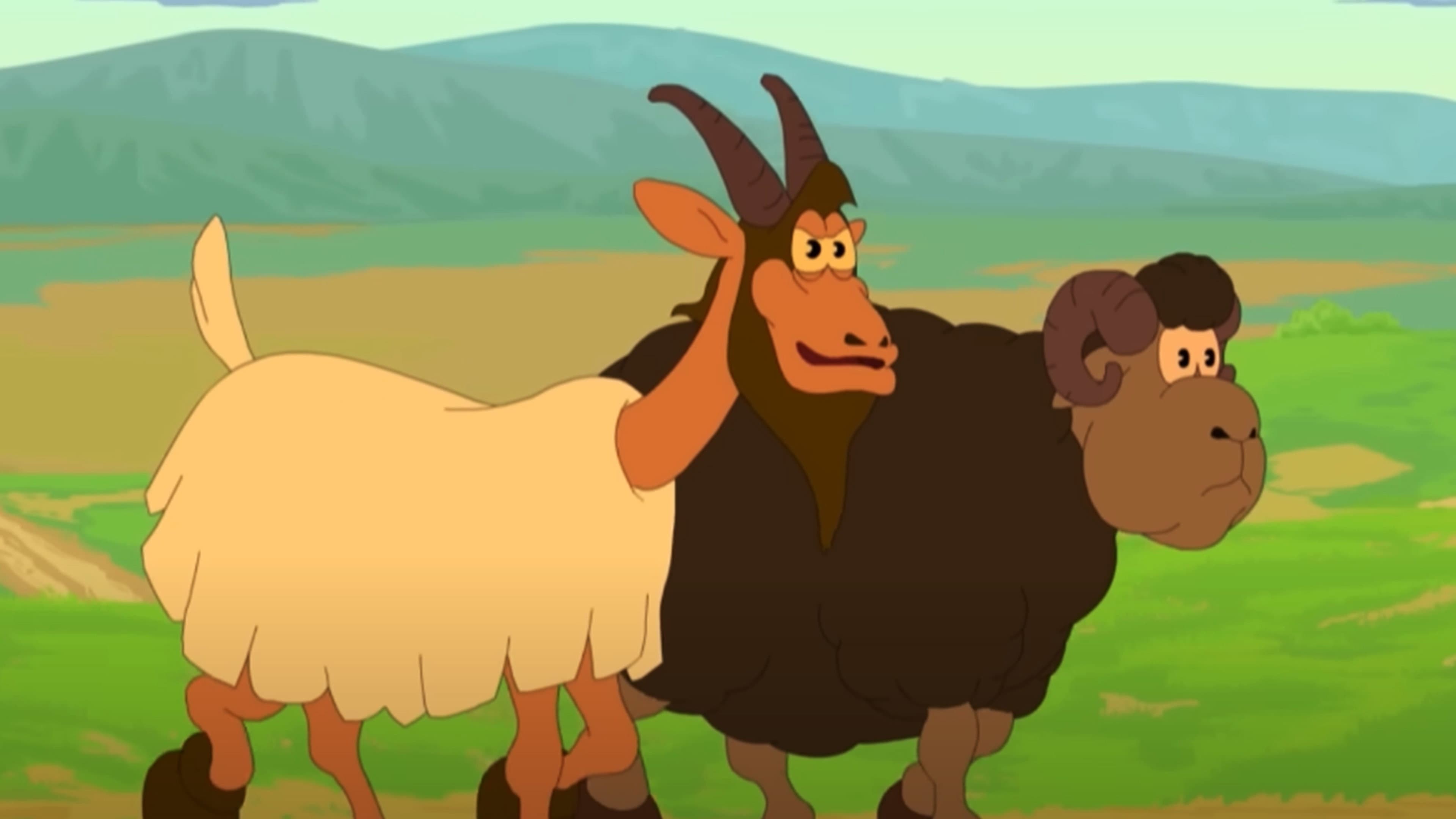 Ram and Goat 2 backdrop