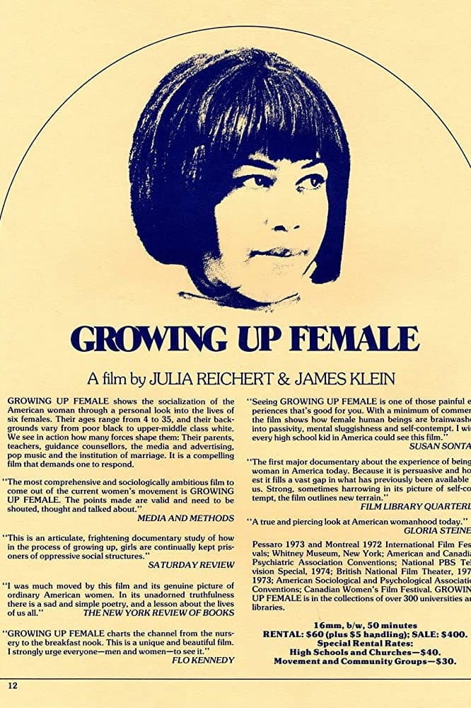 Growing Up Female backdrop