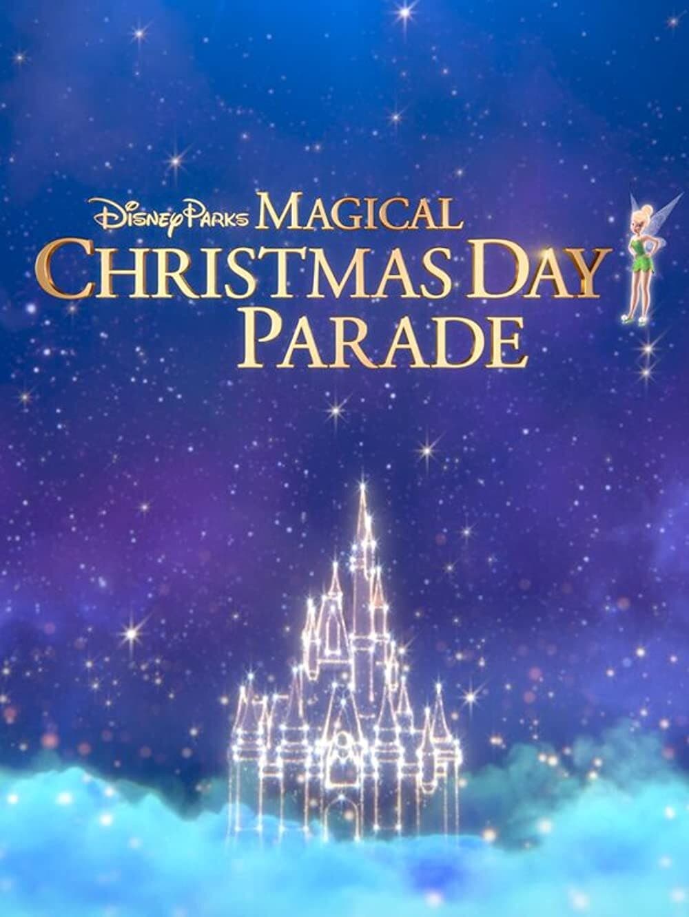 Disney Parks Magical Christmas Day Parade backdrop