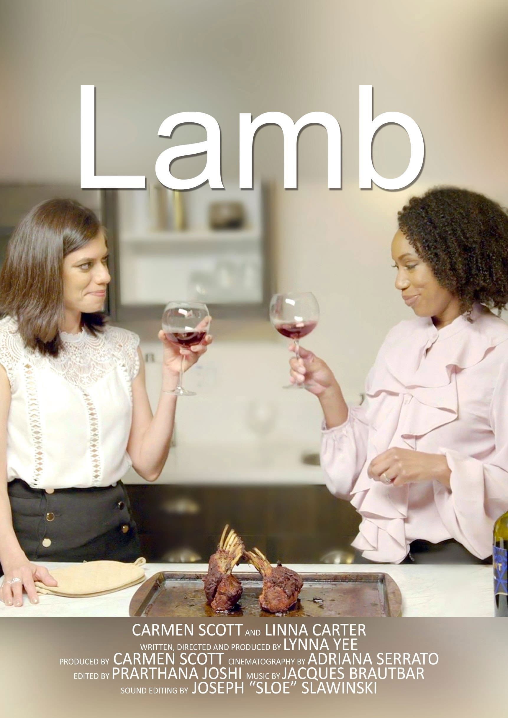 Lamb backdrop