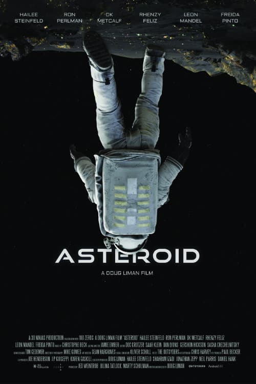 Asteroid backdrop