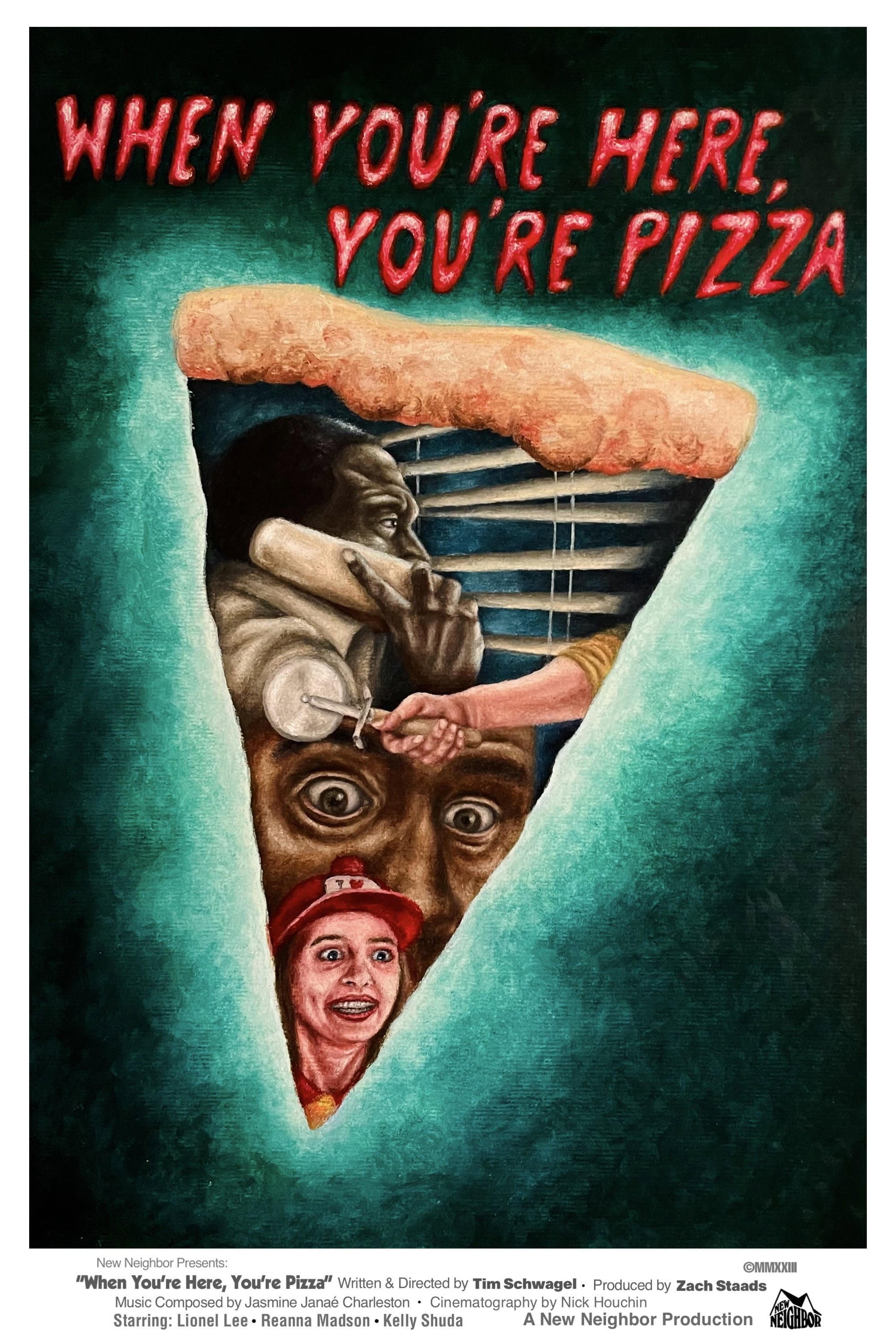 When You’re Here, You’re Pizza backdrop
