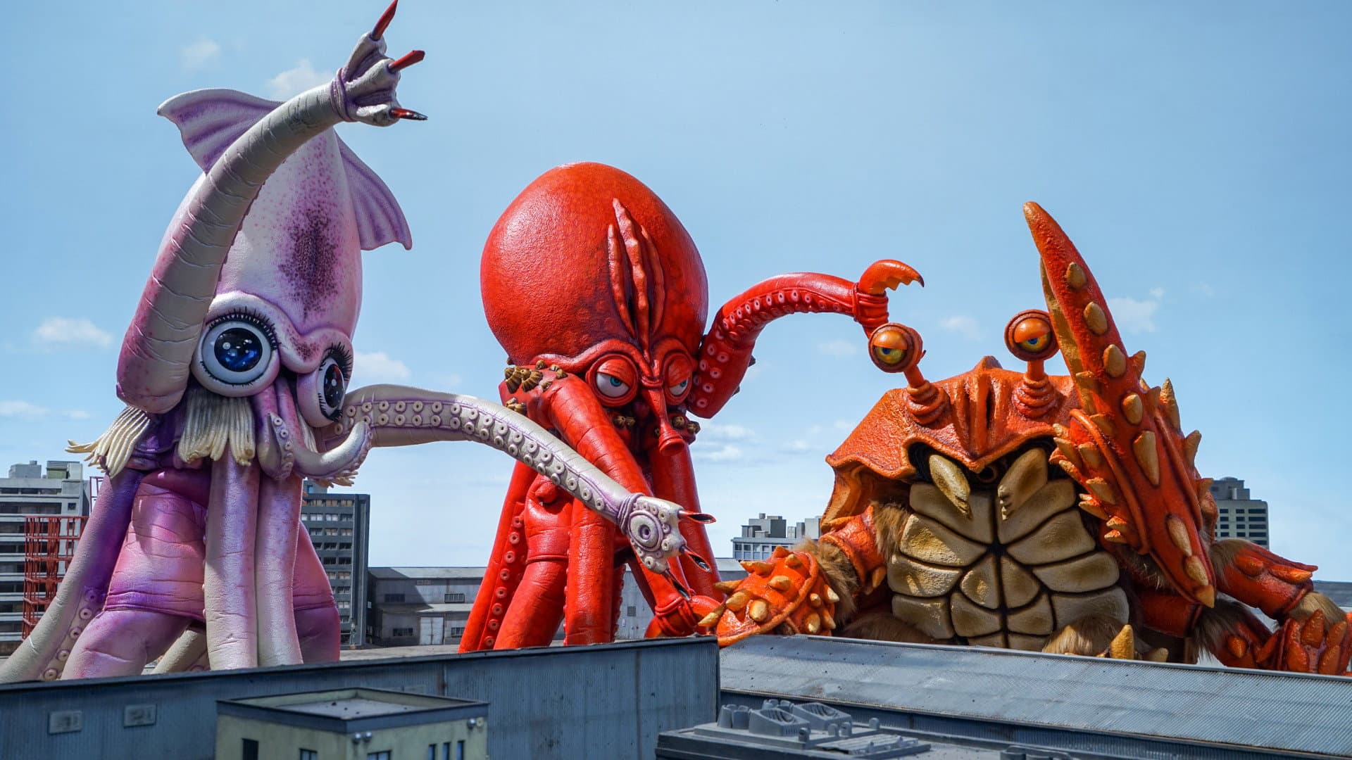 Monster SeaFood Wars backdrop