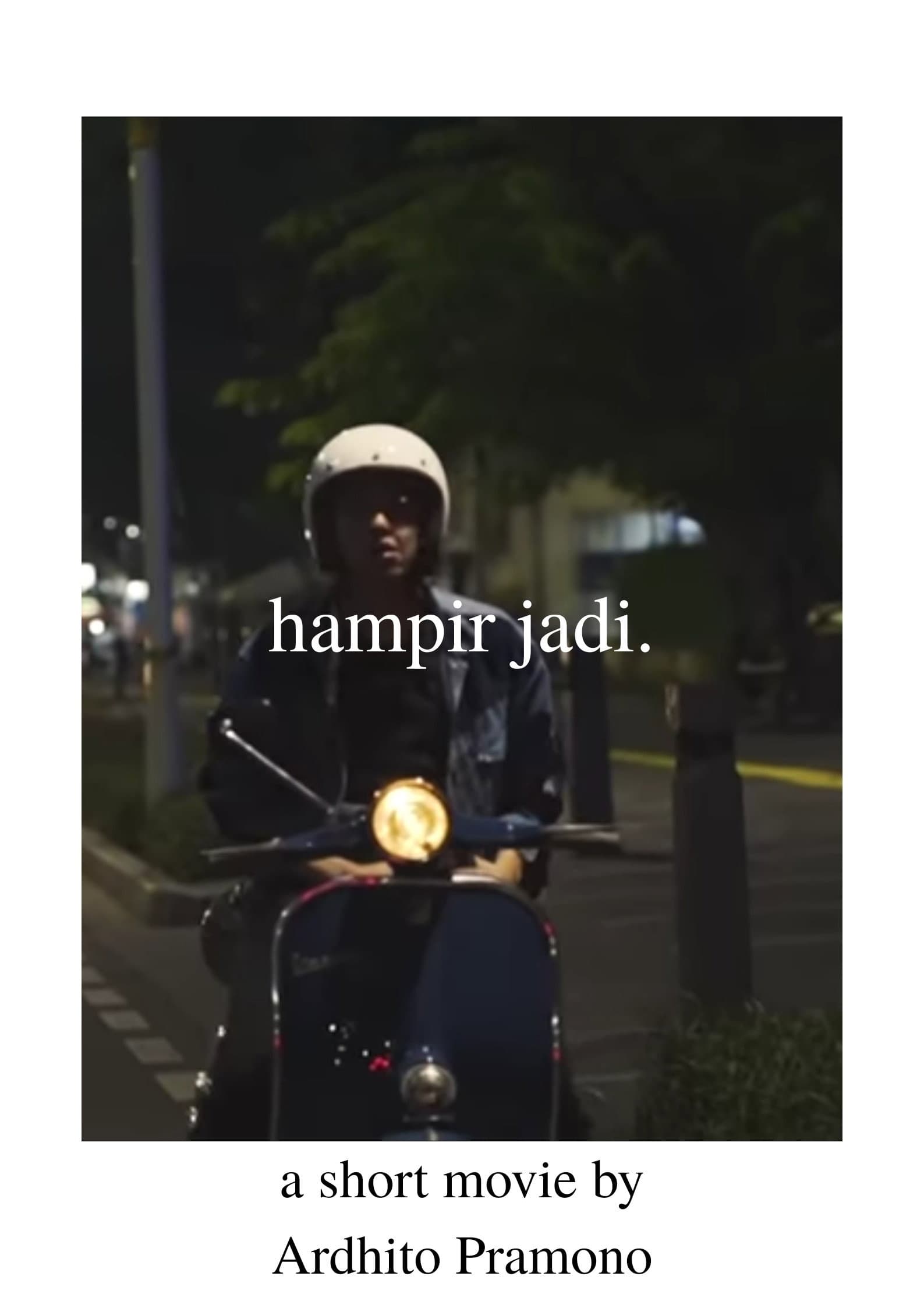 Hampir Jadi backdrop