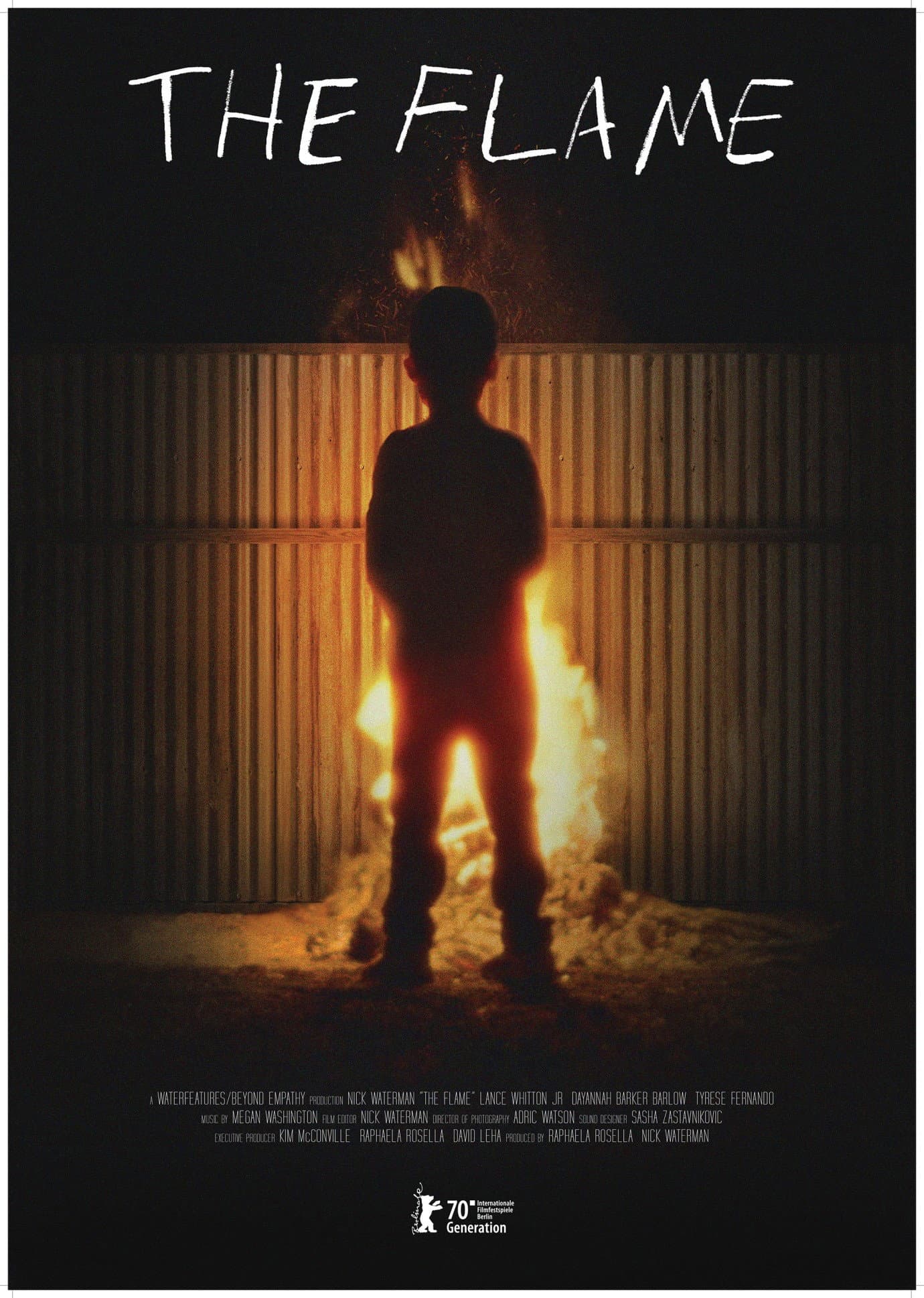 The Flame backdrop