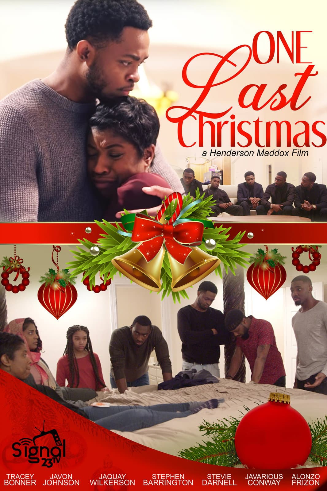 One Last Christmas backdrop