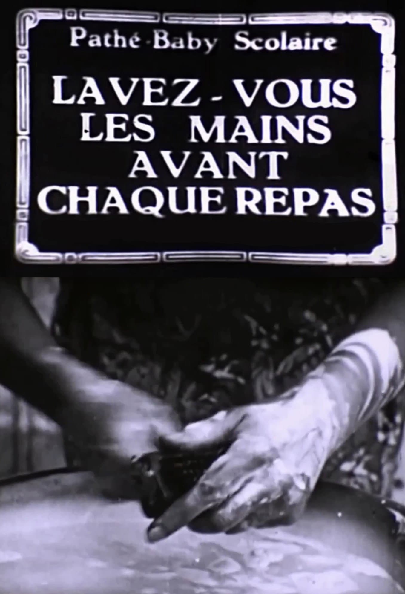 Lavez-vous les mains avant chaque repas backdrop