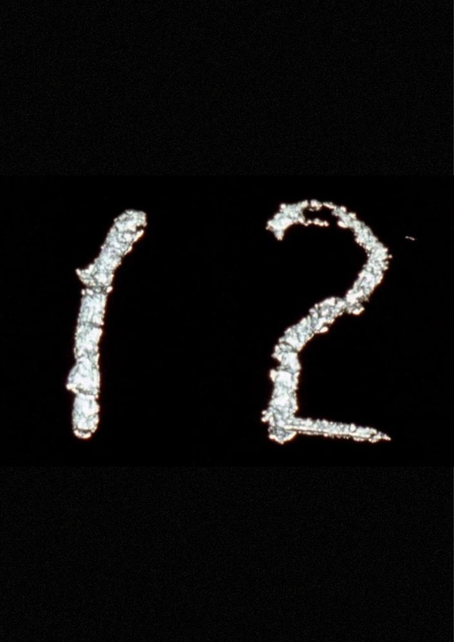 Arabic Numeral Series 12 backdrop