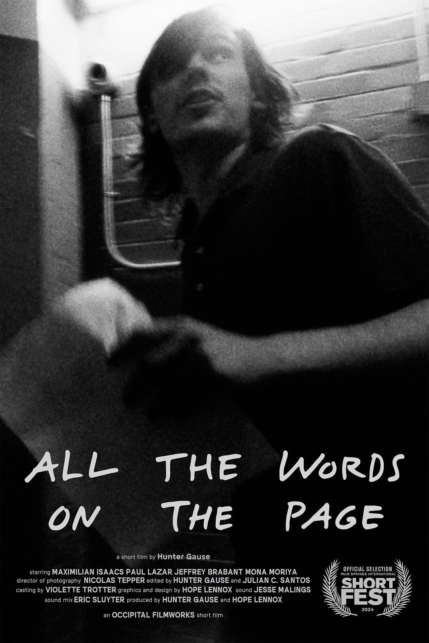 All the Words on the Page backdrop