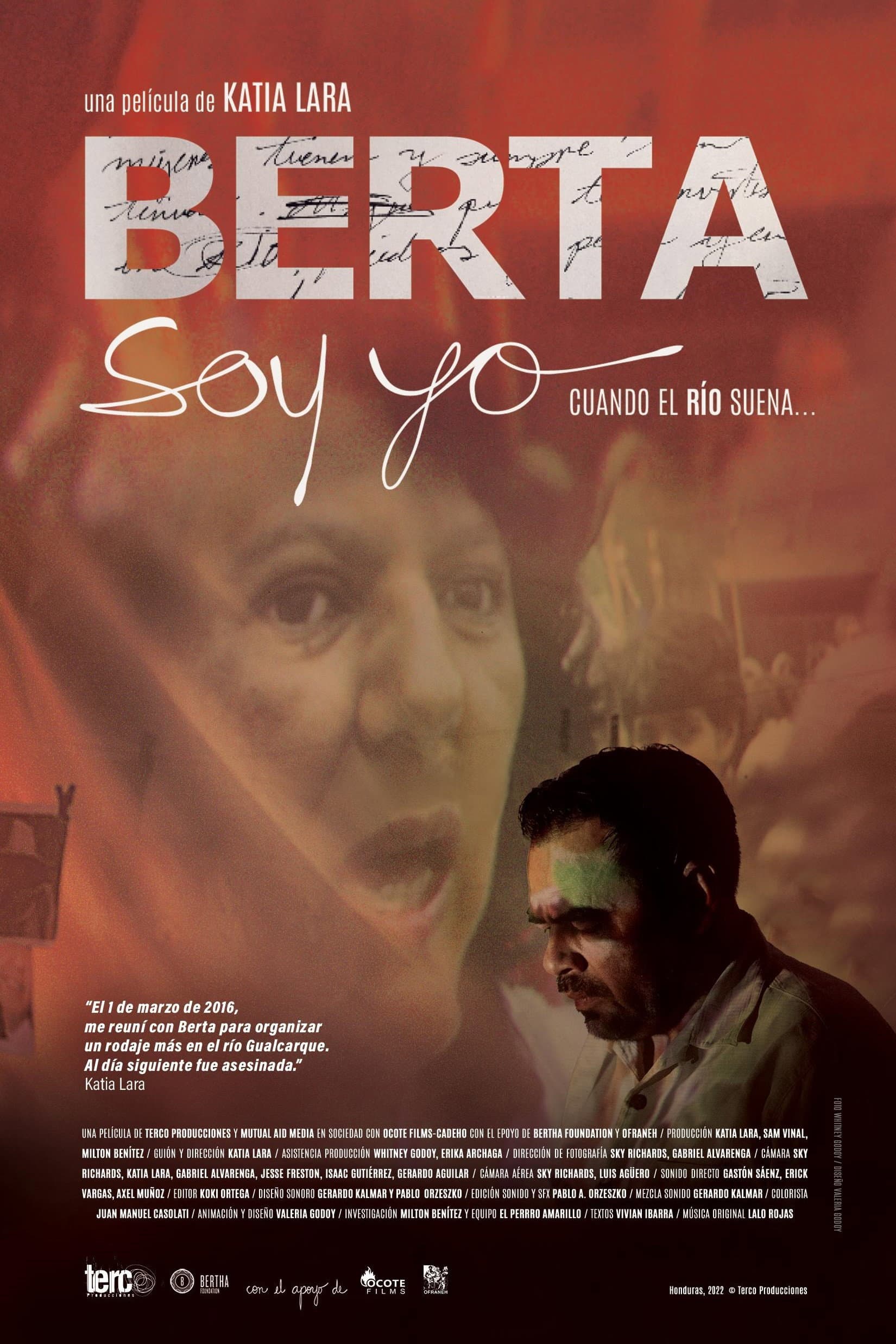 I Am Berta backdrop